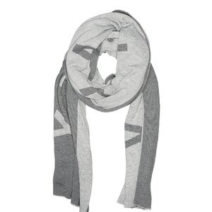 Varley Gray Logo Scarf